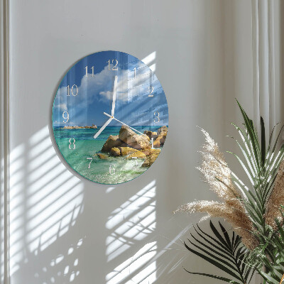 Reloj de pared redondo Mar