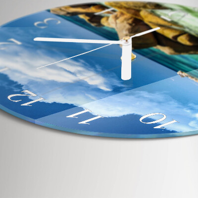 Reloj de pared redondo Mar