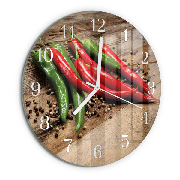 Reloj de pared redondo Chiles