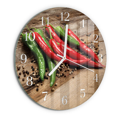 Reloj de pared redondo Chiles