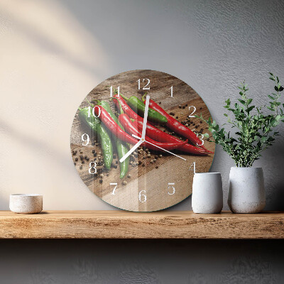 Reloj de pared redondo Chiles