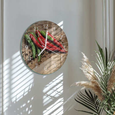 Reloj de pared redondo Chiles