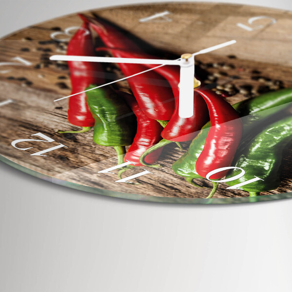Reloj de pared redondo Chiles