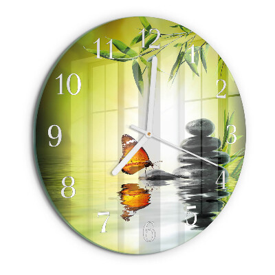 Reloj de pared redondo Naturaleza