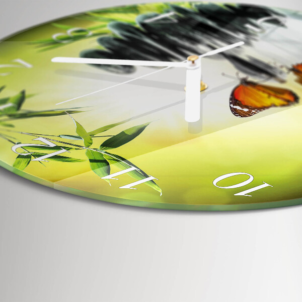 Reloj de pared redondo Naturaleza