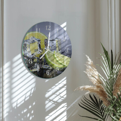 Reloj de pared redondo Frutas cítricas
