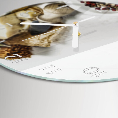 Reloj de pared redondo Pastas