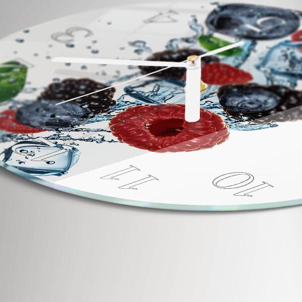 Reloj de pared redondo Helado de frutas
