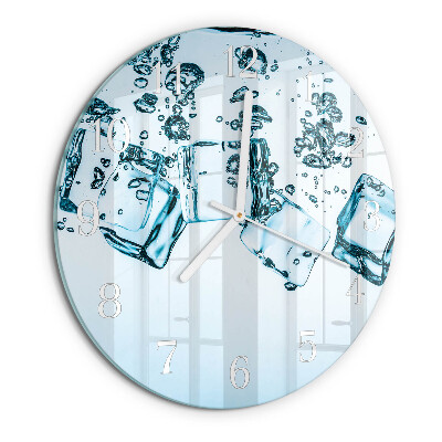 Reloj de pared redondo Hielo