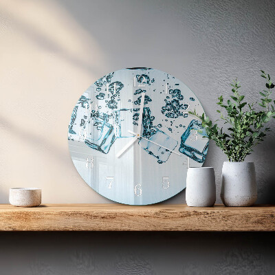Reloj de pared redondo Hielo