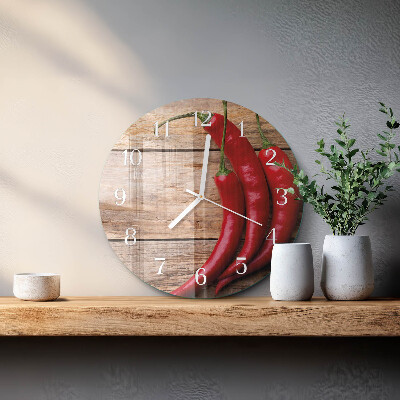 Reloj de pared redondo Chiles
