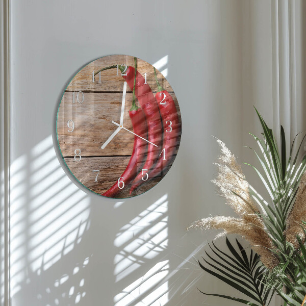 Reloj de pared redondo Chiles