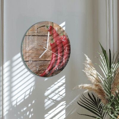 Reloj de pared redondo Chiles