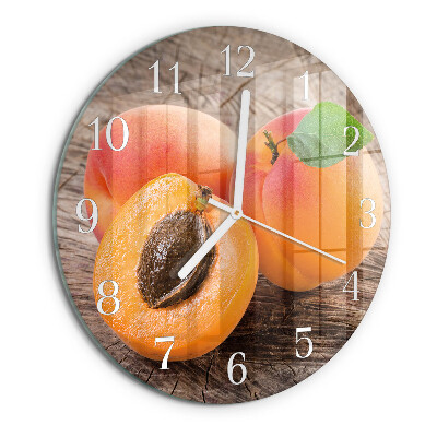 Reloj de pared redondo Albaricoques