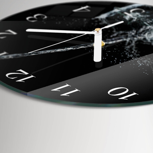 Reloj de pared redondo Agua