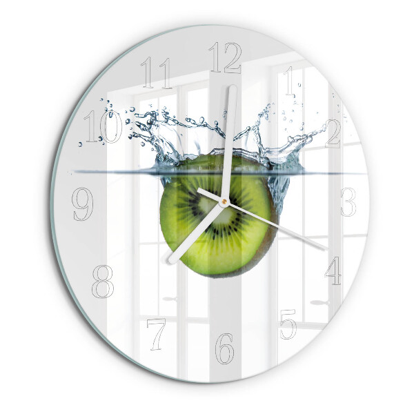 Reloj de pared redondo Kiwi