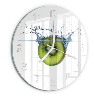 Reloj de pared redondo Kiwi