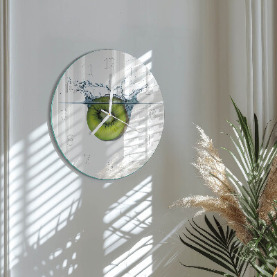 Reloj de pared redondo Kiwi
