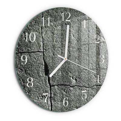 Reloj de pared redondo Piedra natural