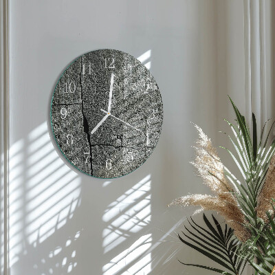 Reloj de pared redondo Piedra natural