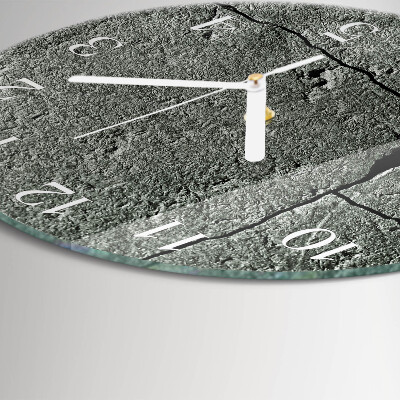 Reloj de pared redondo Piedra natural