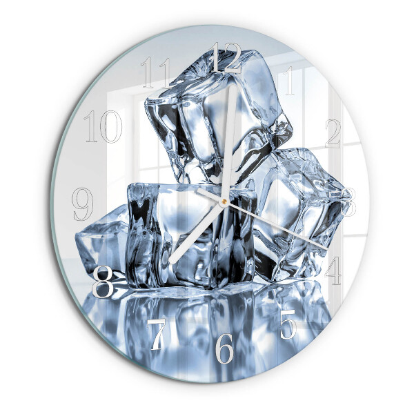 Reloj de pared redondo Hielo