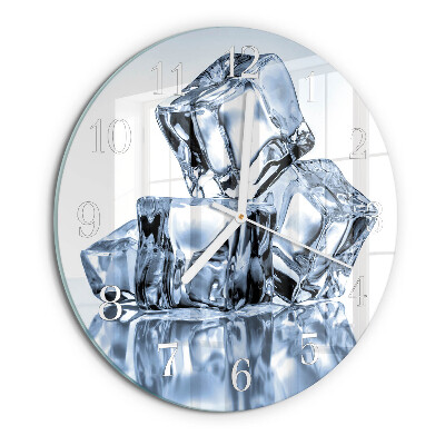 Reloj de pared redondo Hielo