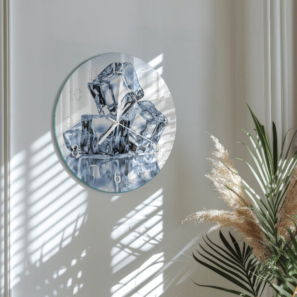 Reloj de pared redondo Hielo