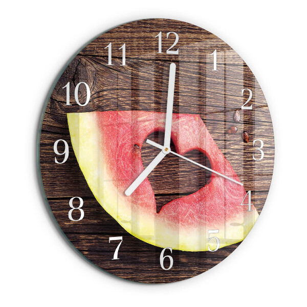 Reloj de pared redondo Sandía