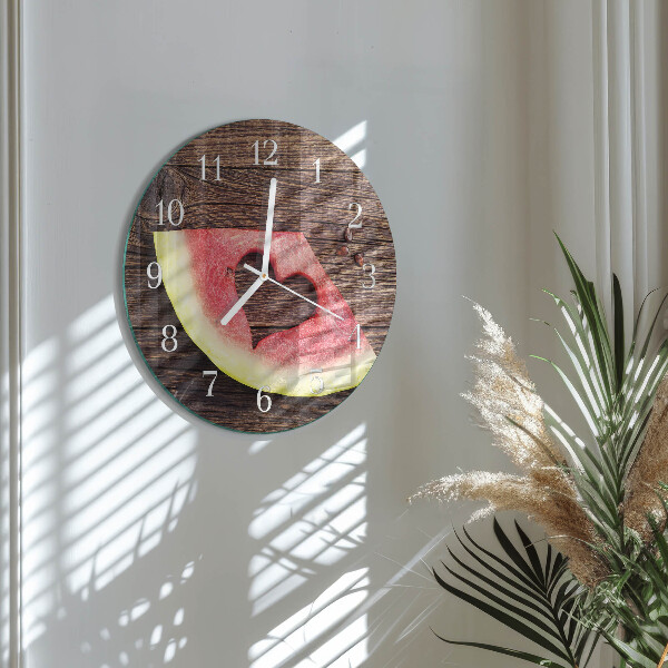 Reloj de pared redondo Sandía