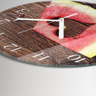 Reloj de pared redondo Sandía