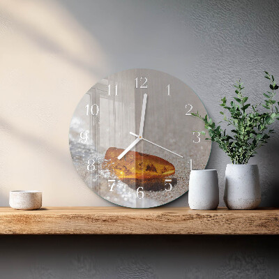 Reloj de pared redondo Ámbar