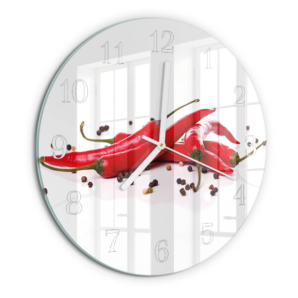 Reloj de pared redondo Chiles