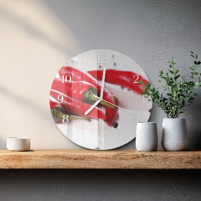 Reloj de pared redondo Chiles