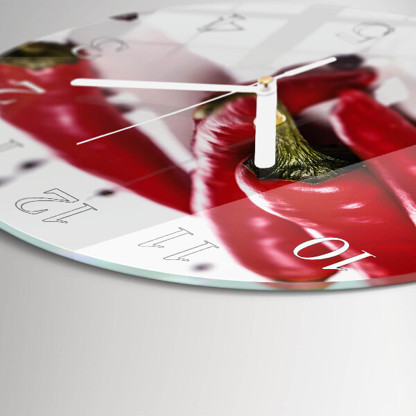 Reloj de pared redondo Chiles