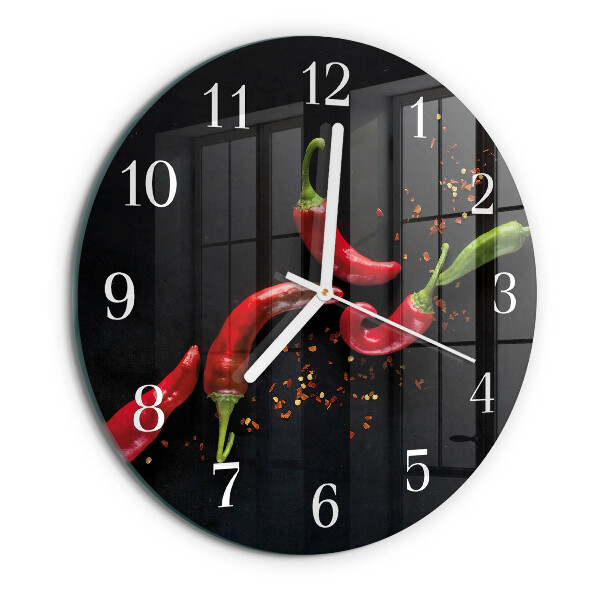 Reloj de pared redondo Chiles