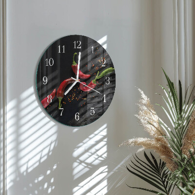 Reloj de pared redondo Chiles