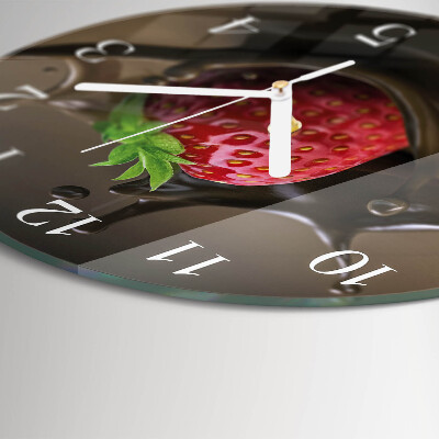 Reloj de pared redondo Chocolate