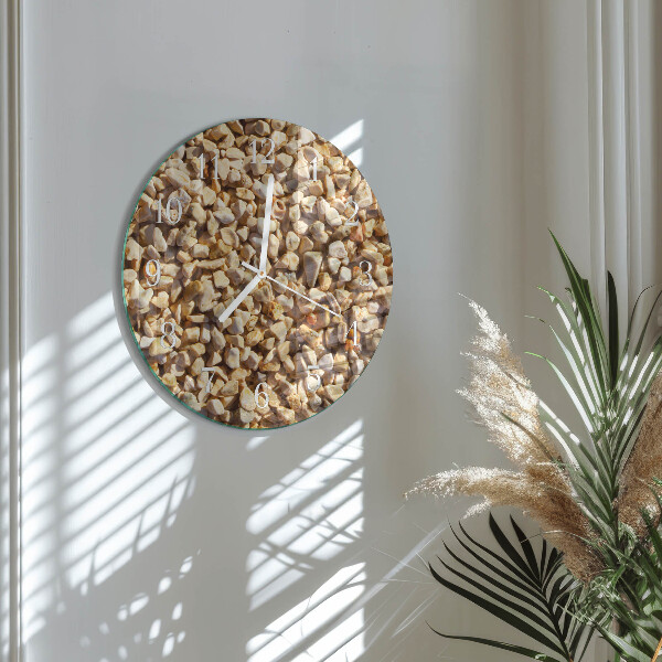 Reloj de pared redondo Grava