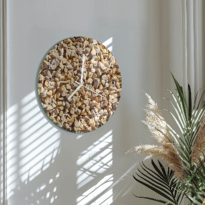Reloj de pared redondo Grava