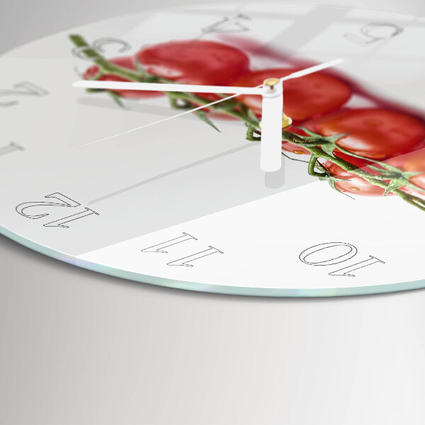 Reloj de pared redondo Tomates