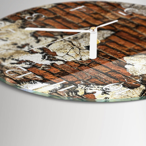 Reloj de pared redondo Continentes