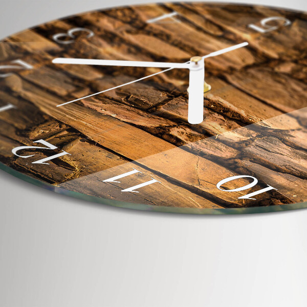 Reloj de pared redondo Piedras