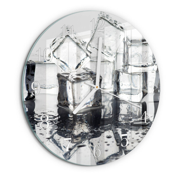 Reloj de pared redondo Hielo