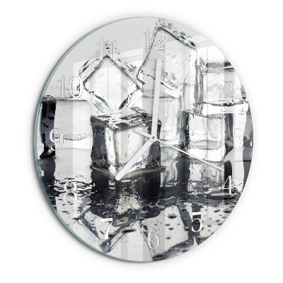 Reloj de pared redondo Hielo