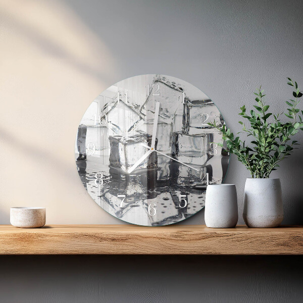 Reloj de pared redondo Hielo
