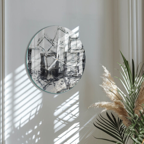 Reloj de pared redondo Hielo