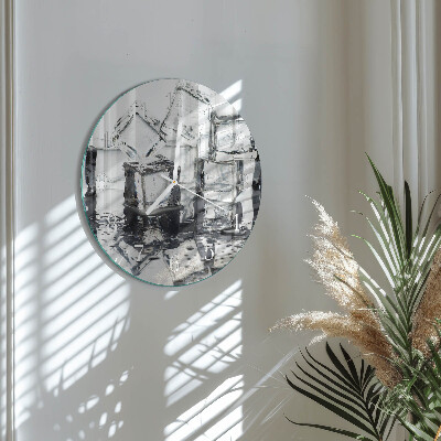 Reloj de pared redondo Hielo