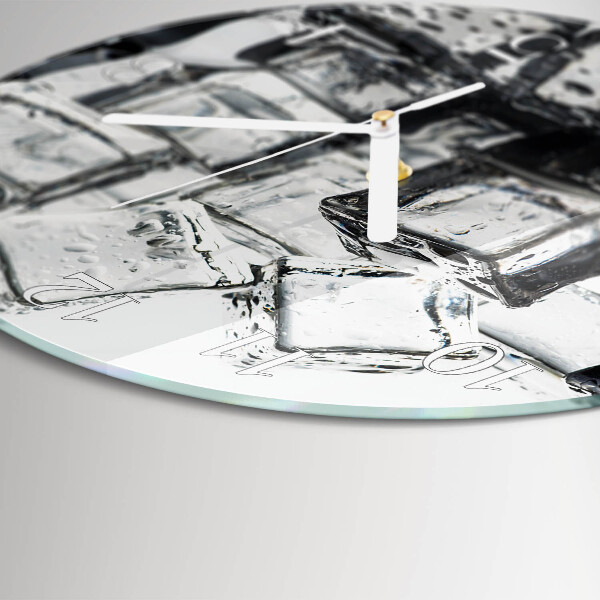 Reloj de pared redondo Hielo