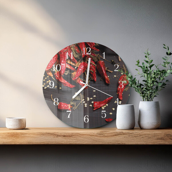 Reloj de pared redondo Chiles
